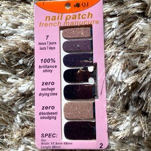Nail patch manicure
